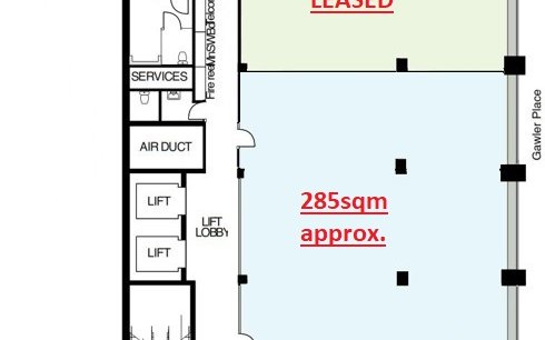 Level 6 195 North Tce Adelaide 280sqm Floor Plan